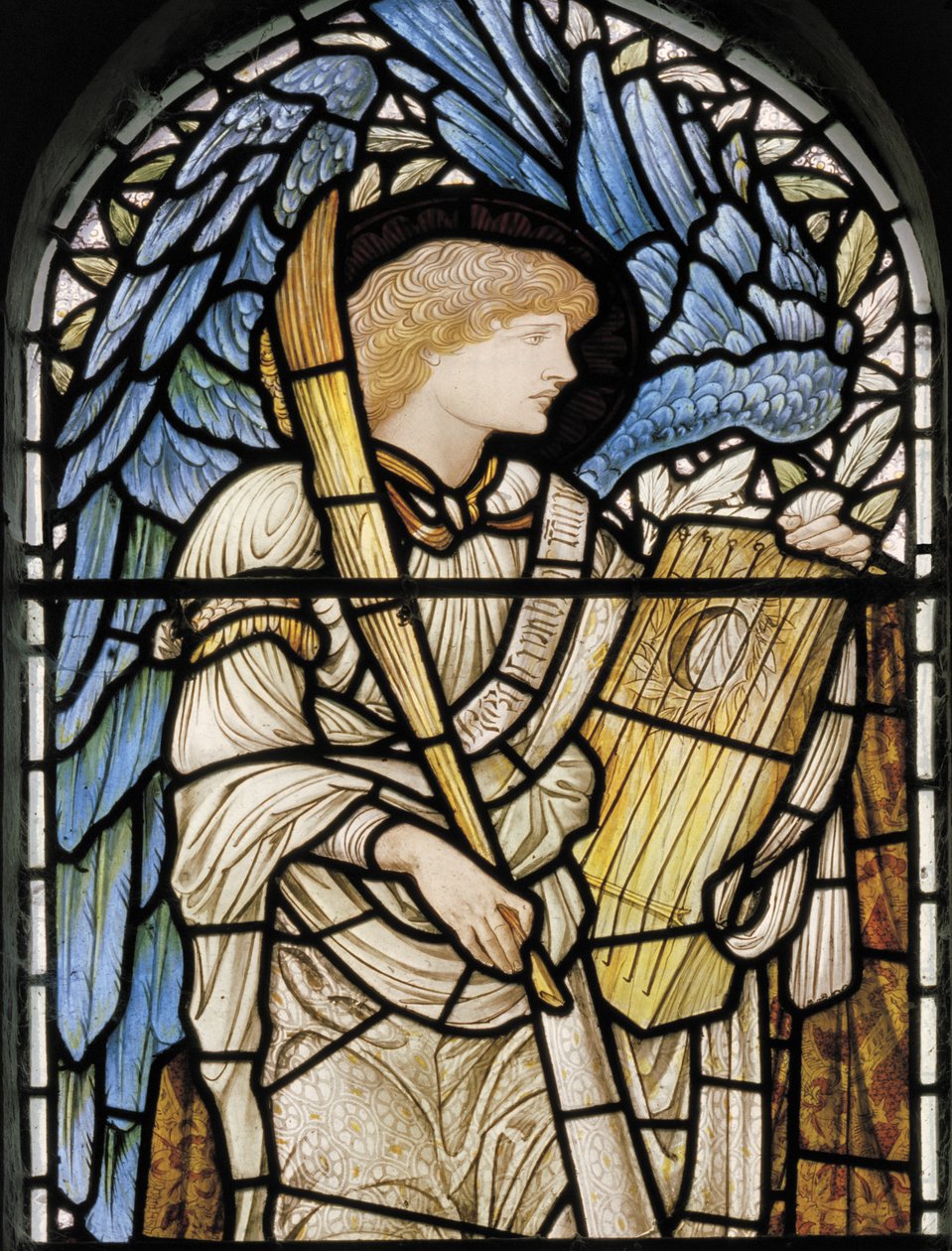 Angyalzenész, 1877 alkotó: Edward Burne Jones