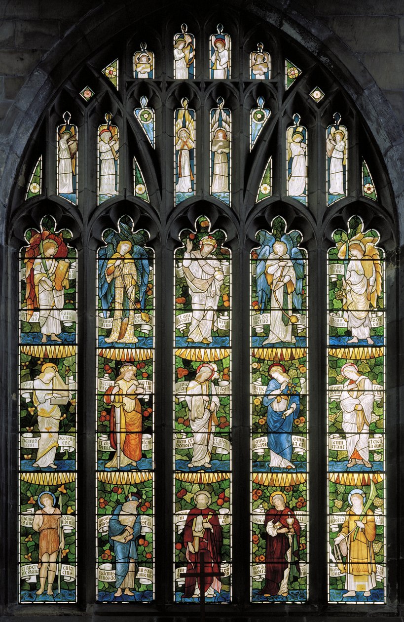 Keleti ablak, 1879 alkotó: Edward Burne Jones