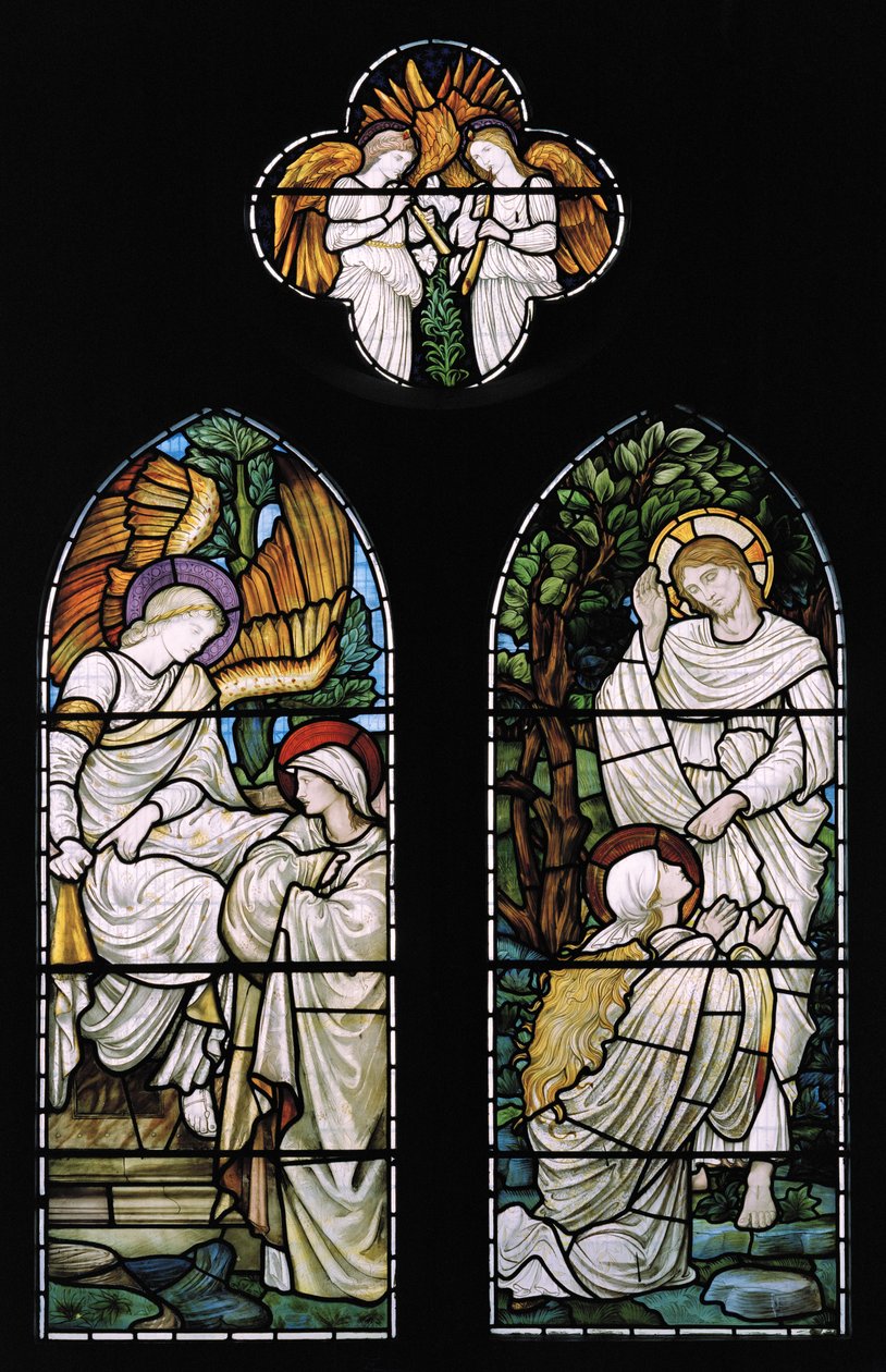 Húsvét reggel, Mária Magdolna, 1876 alkotó: Edward Burne Jones