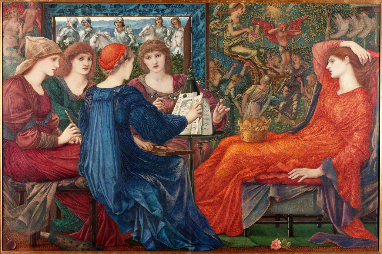 Laus Veneris, 1873-75 körül alkotó: Edward Burne Jones