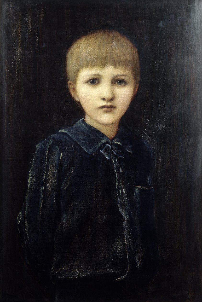Denis Mackail, a művész unokája portréja alkotó: Edward Burne Jones