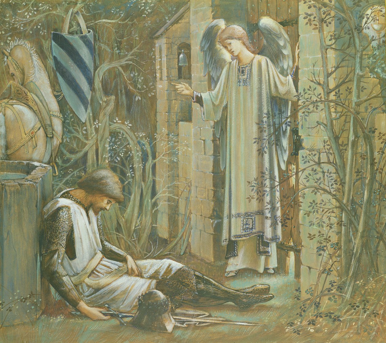 Sir Lancelot kudarca alkotó: Edward Burne Jones