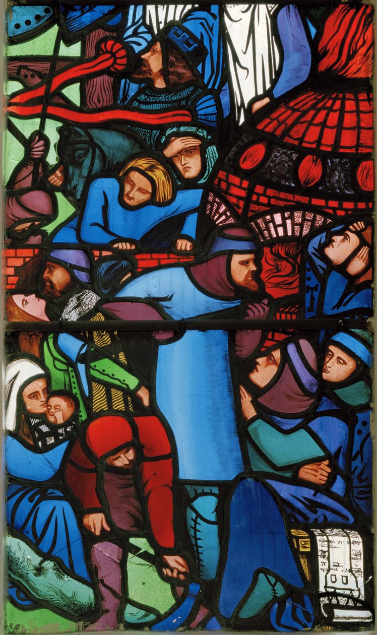 Bábel tornya, 1857 alkotó: Edward Burne Jones
