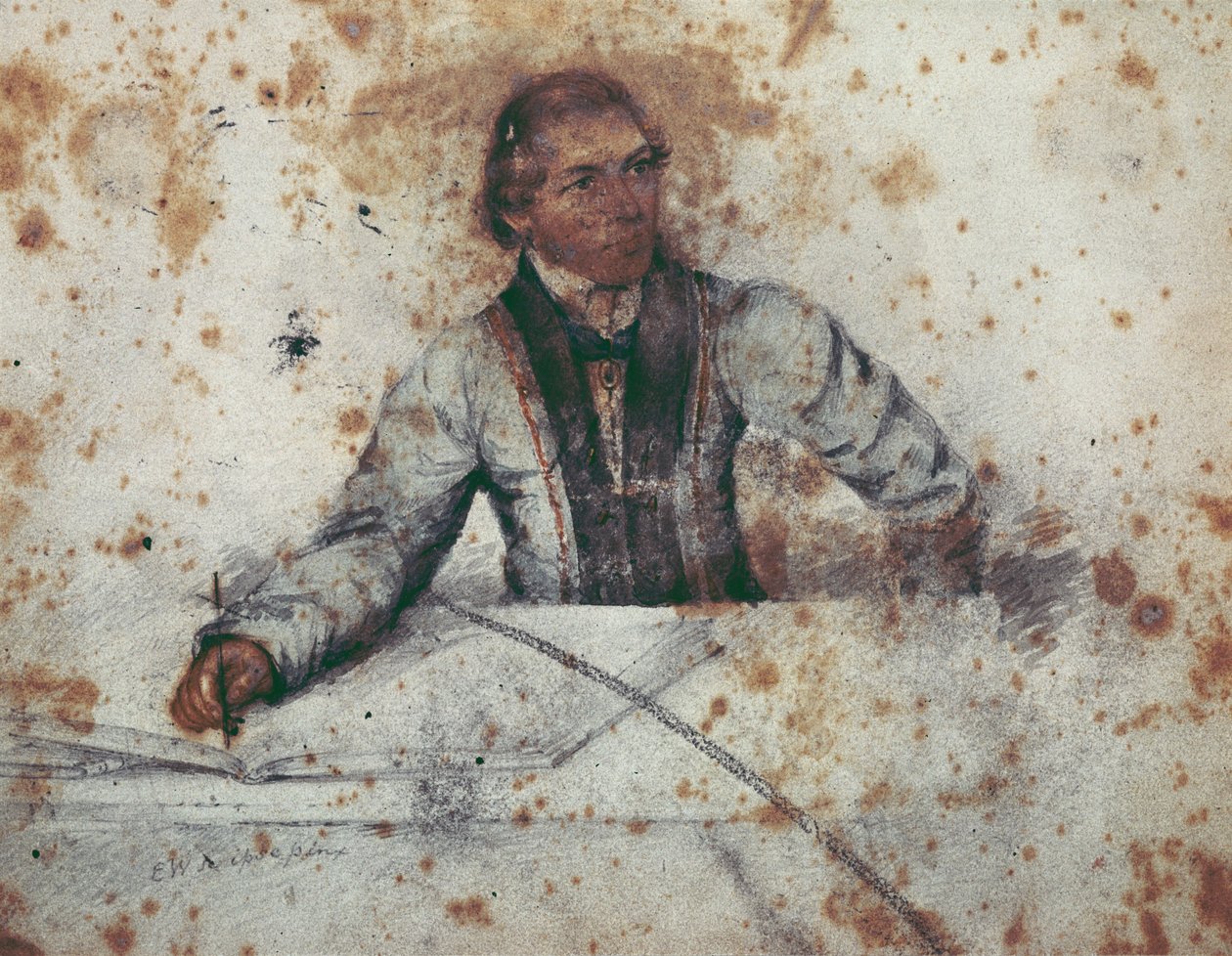 Önarckép alkotó: Edward Ellerker Williams