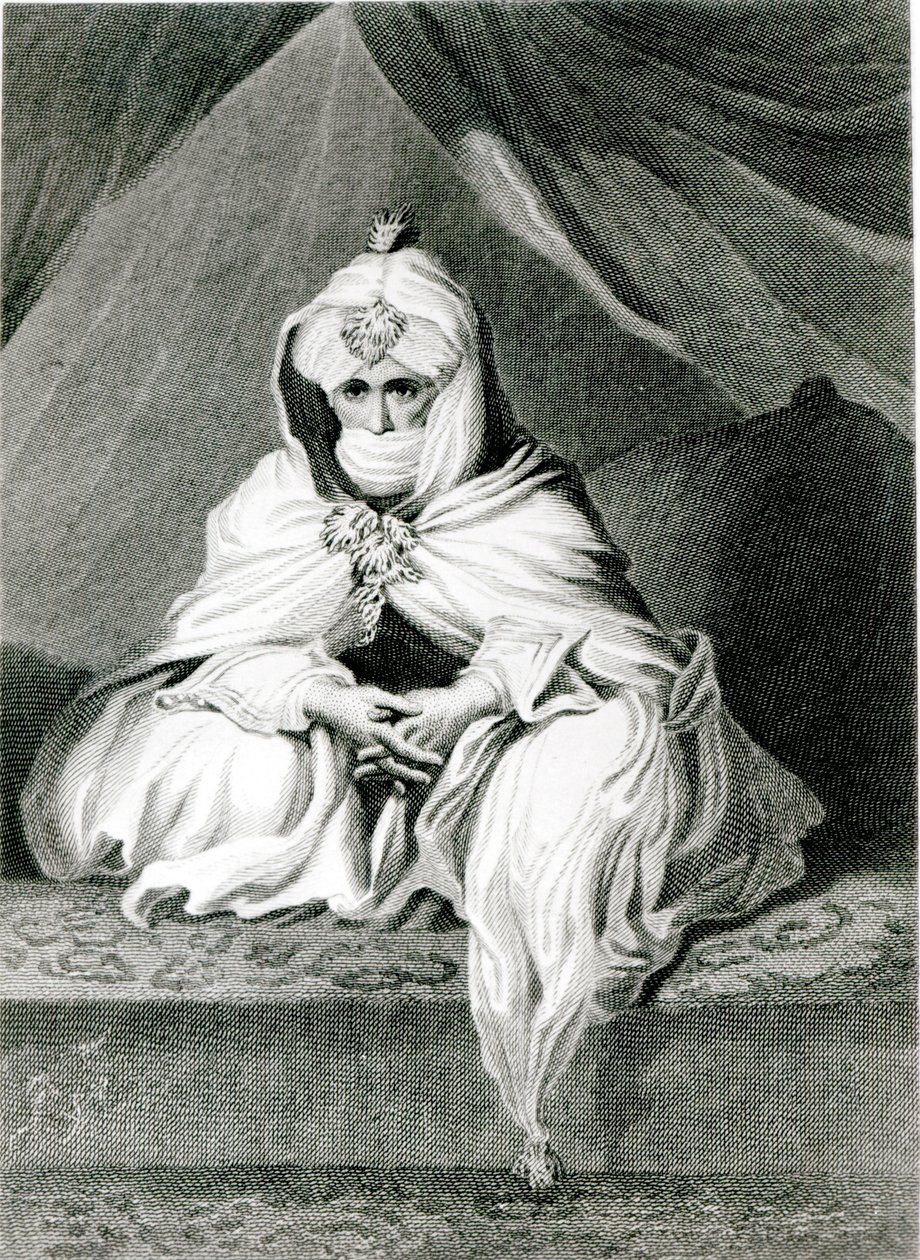 Alameen Ben Mohammed (El Kanemy), „Az észak- és közép-afrikai utazások és felfedezések elbeszélése” című művéből, 1826 alkotó: Edward Francis Finden