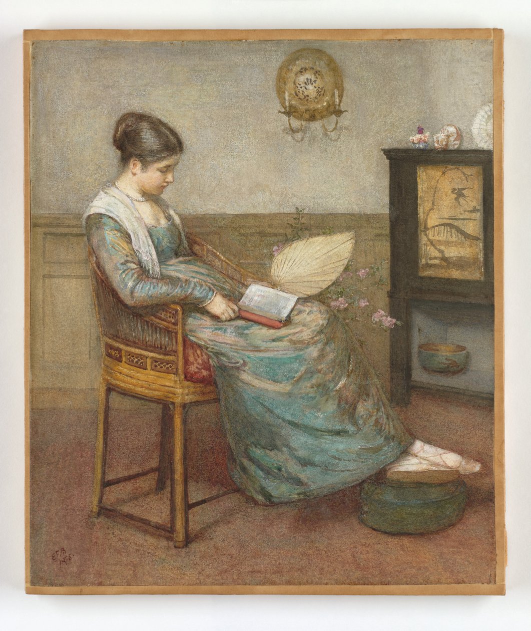 Meditáció, 1875 alkotó: Edward Frederick Brewtnall