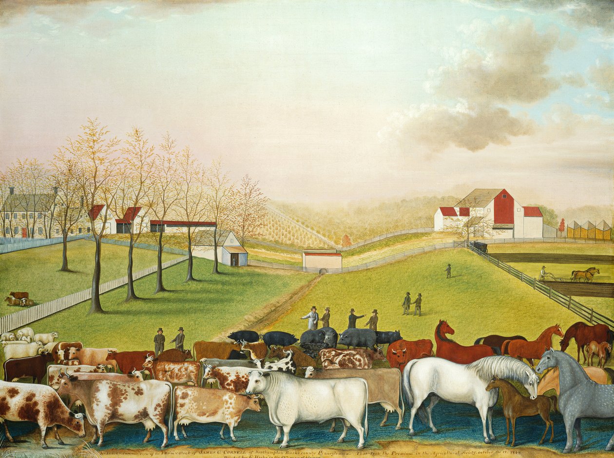 A Cornell Farm alkotó: Edward Hicks