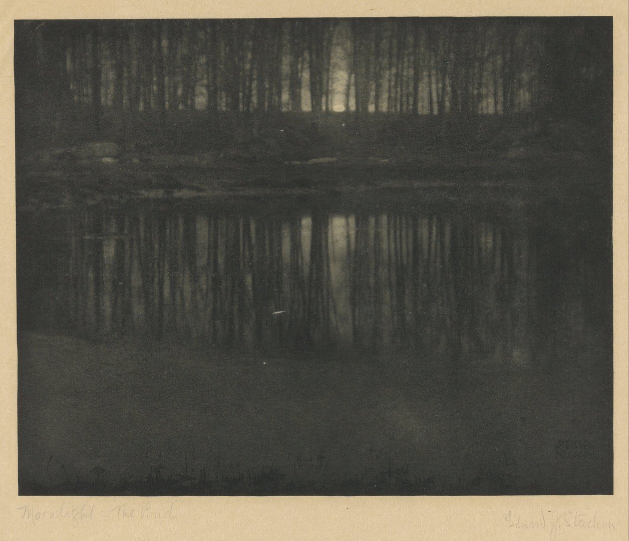 Holdfény- A tó alkotó: Edward Jean Steichen