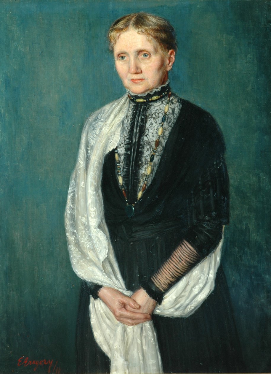Öreg hölgy, 1911 alkotó: Edward John Gregory