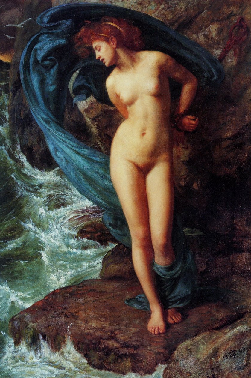 Androméda, 1869 alkotó: Edward John Poynter