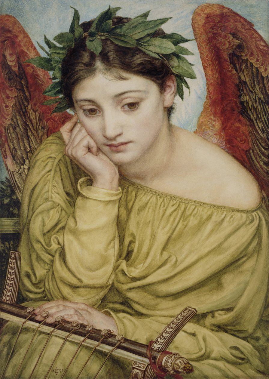 Erato, A költészet múzsája, 1870 alkotó: Edward John Poynter