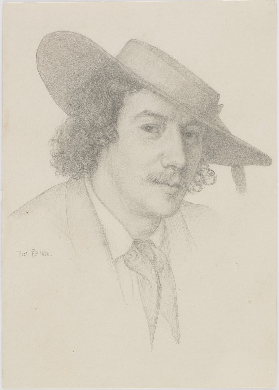 Whistler portréja, 1858 alkotó: Edward John Poynter