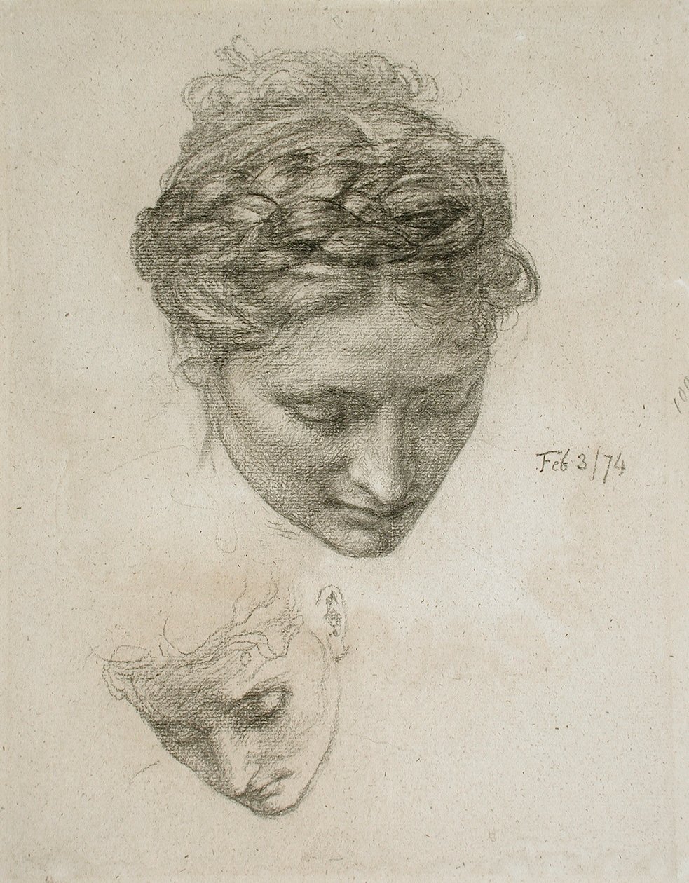 Két fej tanulmánya alkotó: Edward John Poynter