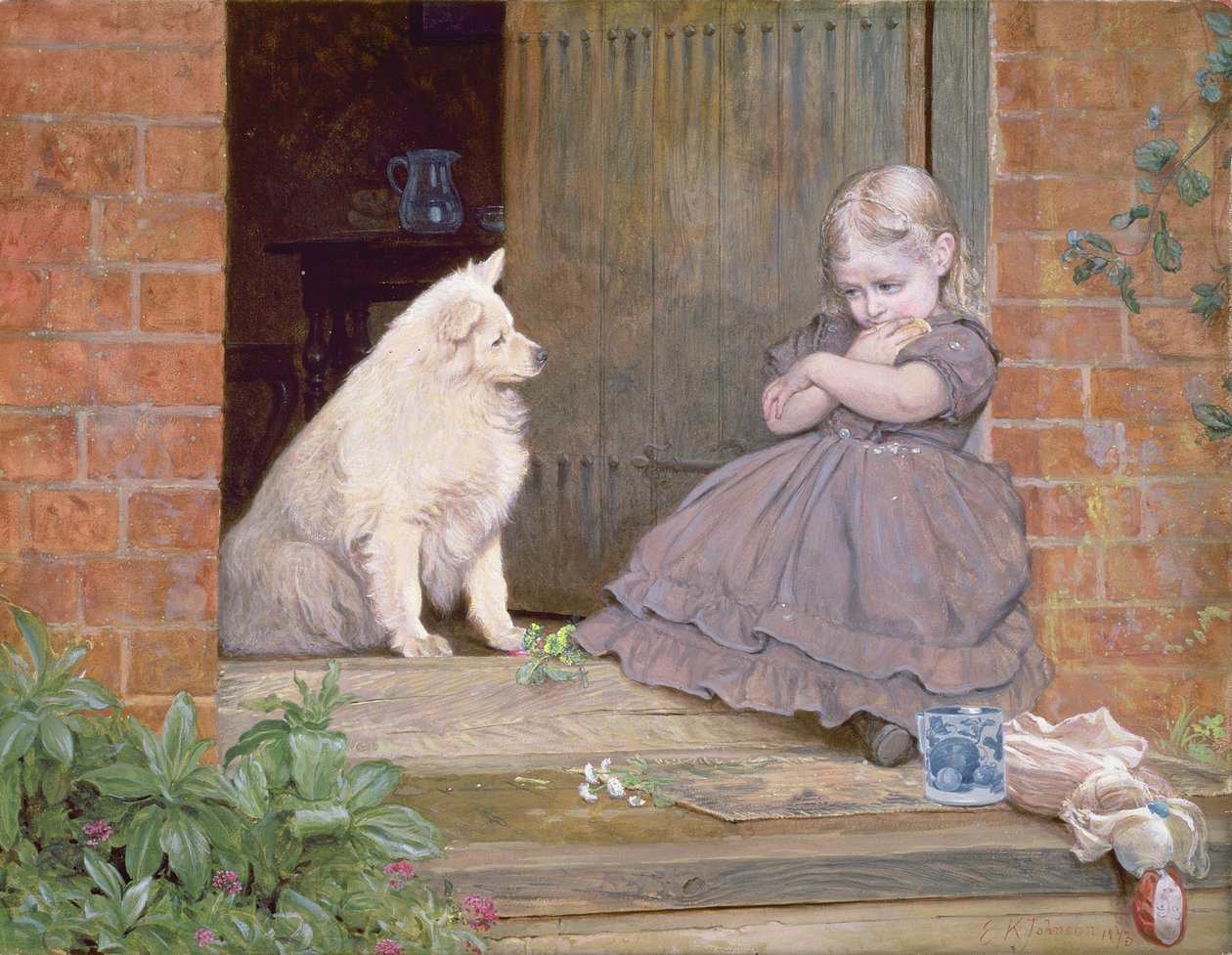 Teaidő, 1873 alkotó: Edward Killingworth Johnson