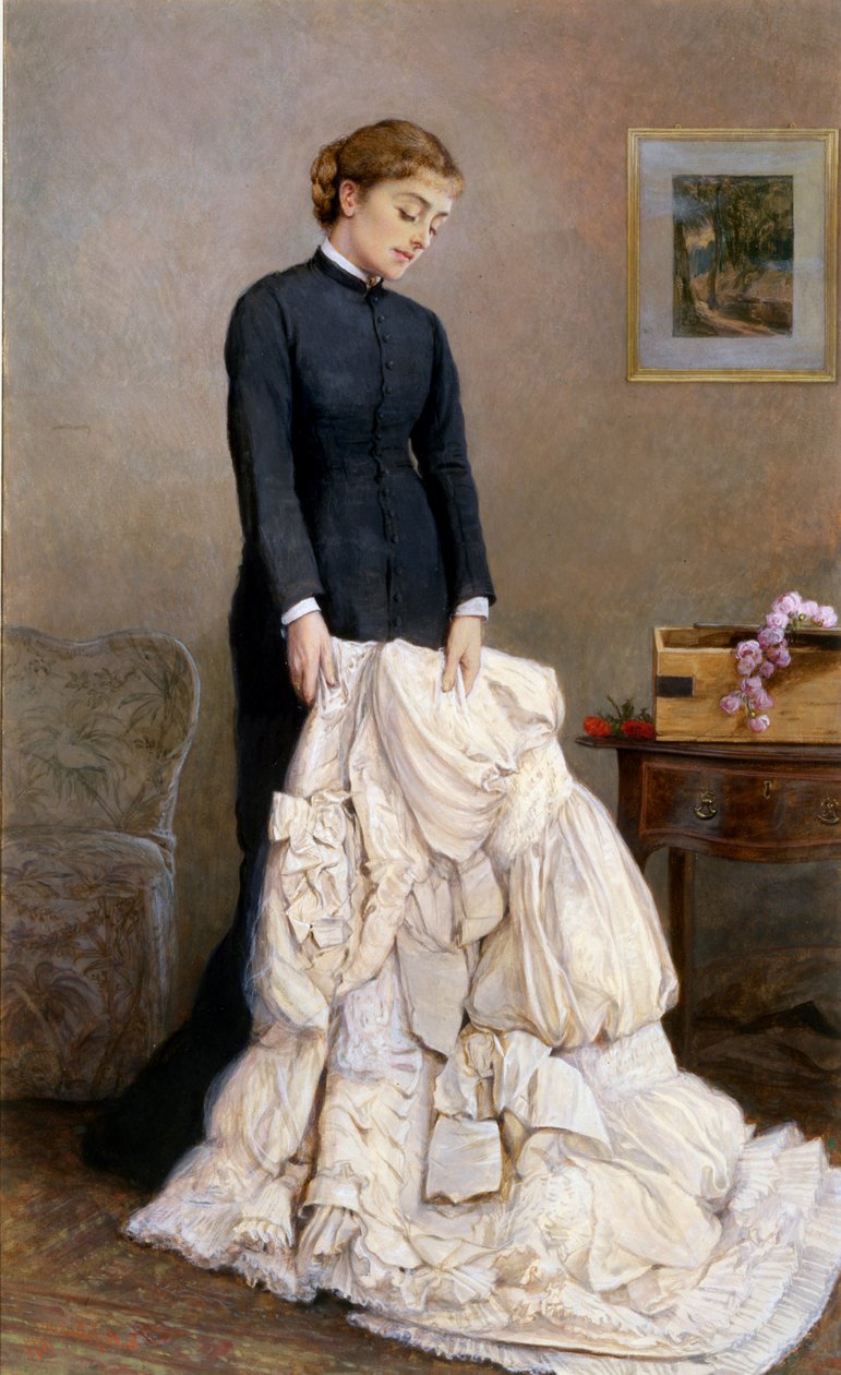 Az ifjú özvegy, 1877 alkotó: Edward Killingworth Johnson