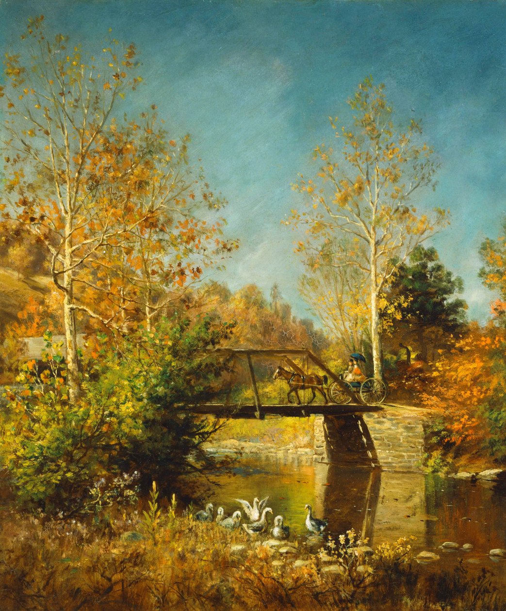 Városba menni alkotó: Edward Lamson Henry