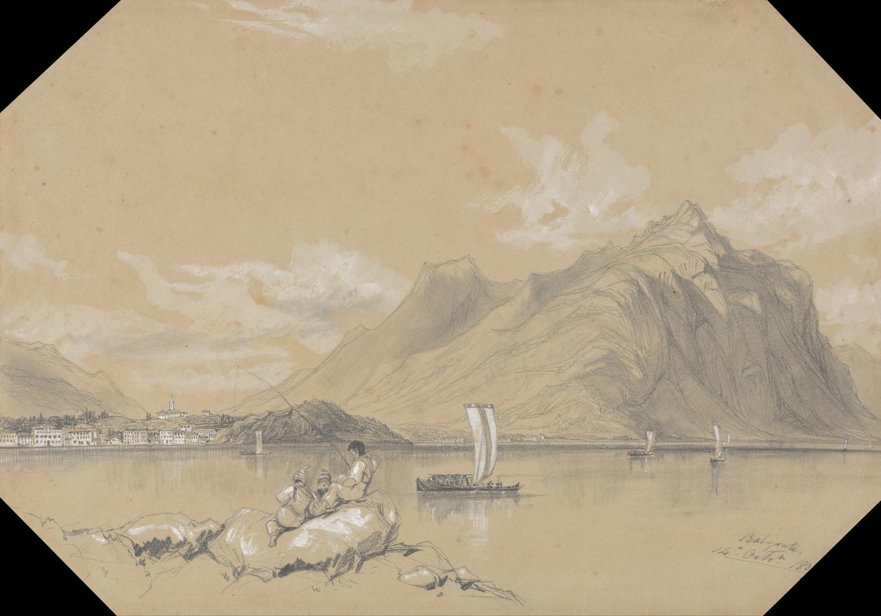 Balgrate. 14. Október. 1837 alkotó: Edward Lear