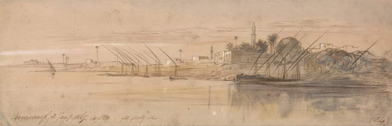 Benisouef alkotó: Edward Lear