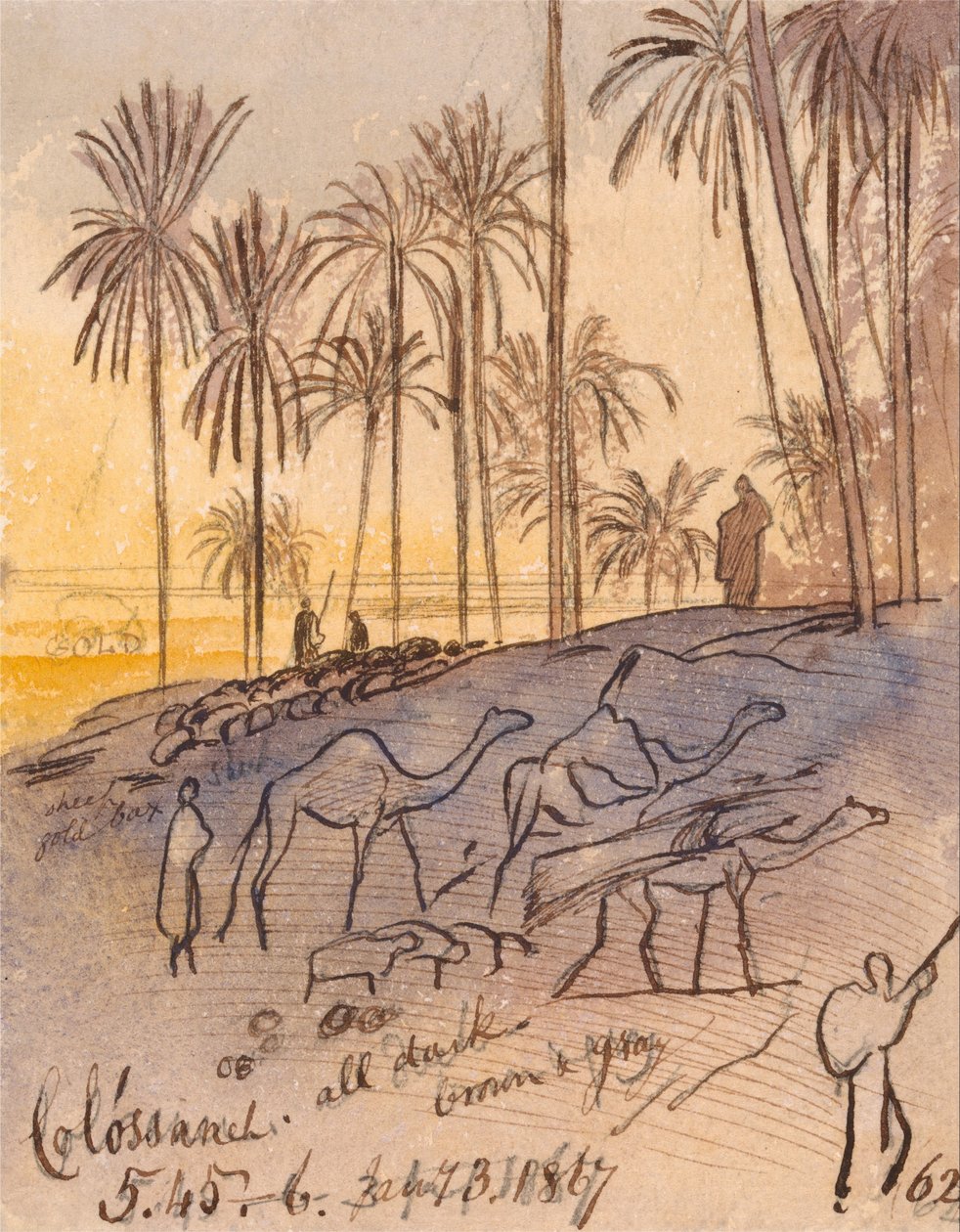 Colósaneh, 5-45 alkotó: Edward Lear