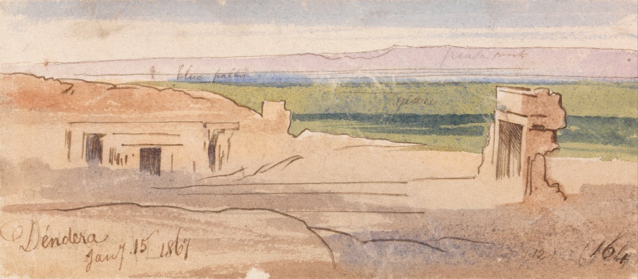 Dendera 164 alkotó: Edward Lear