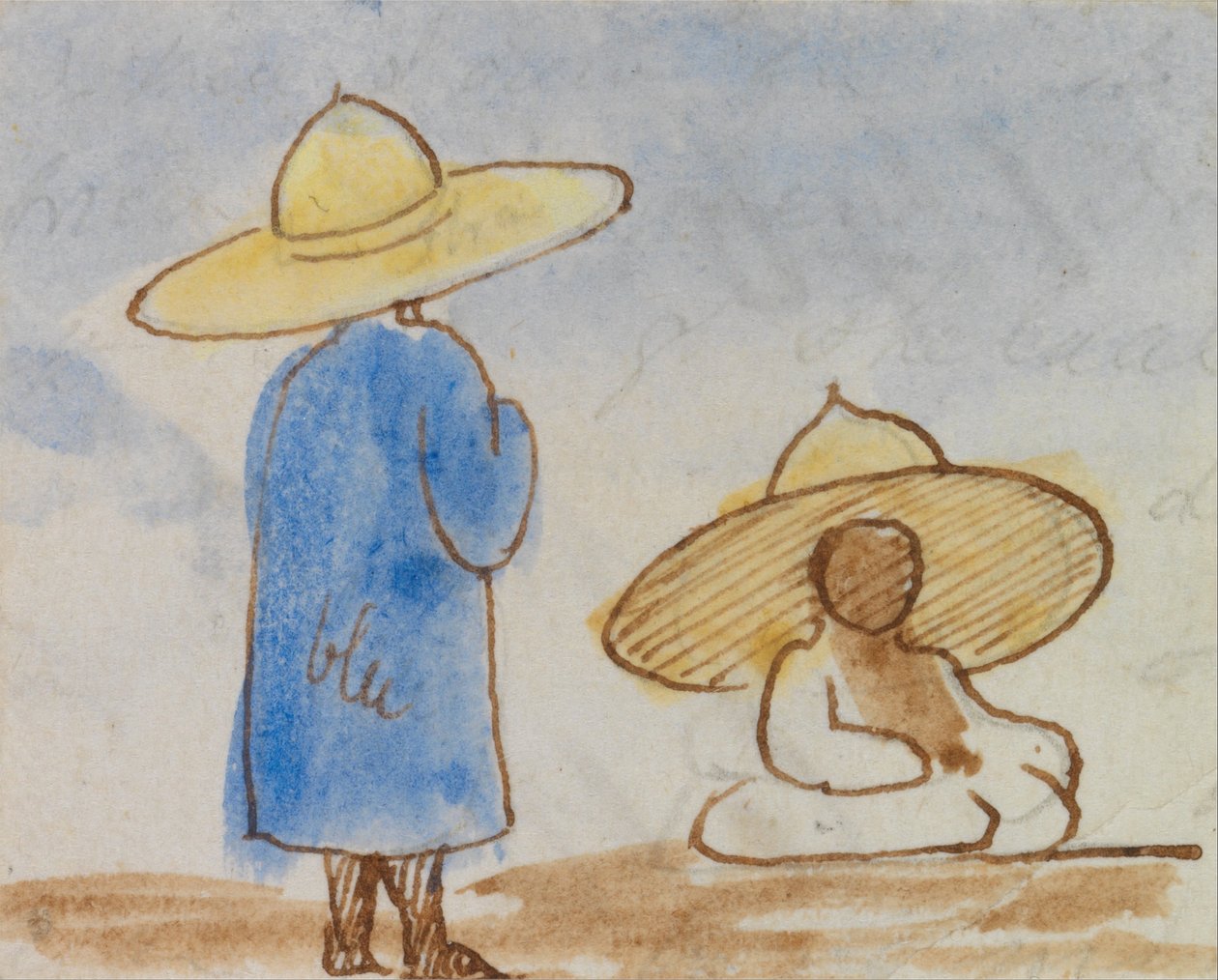 Egyiptomi férfiak alkotó: Edward Lear