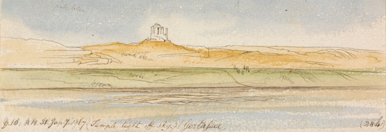 Gertassee, 1867. január 31, 9-10 (284) alkotó: Edward Lear