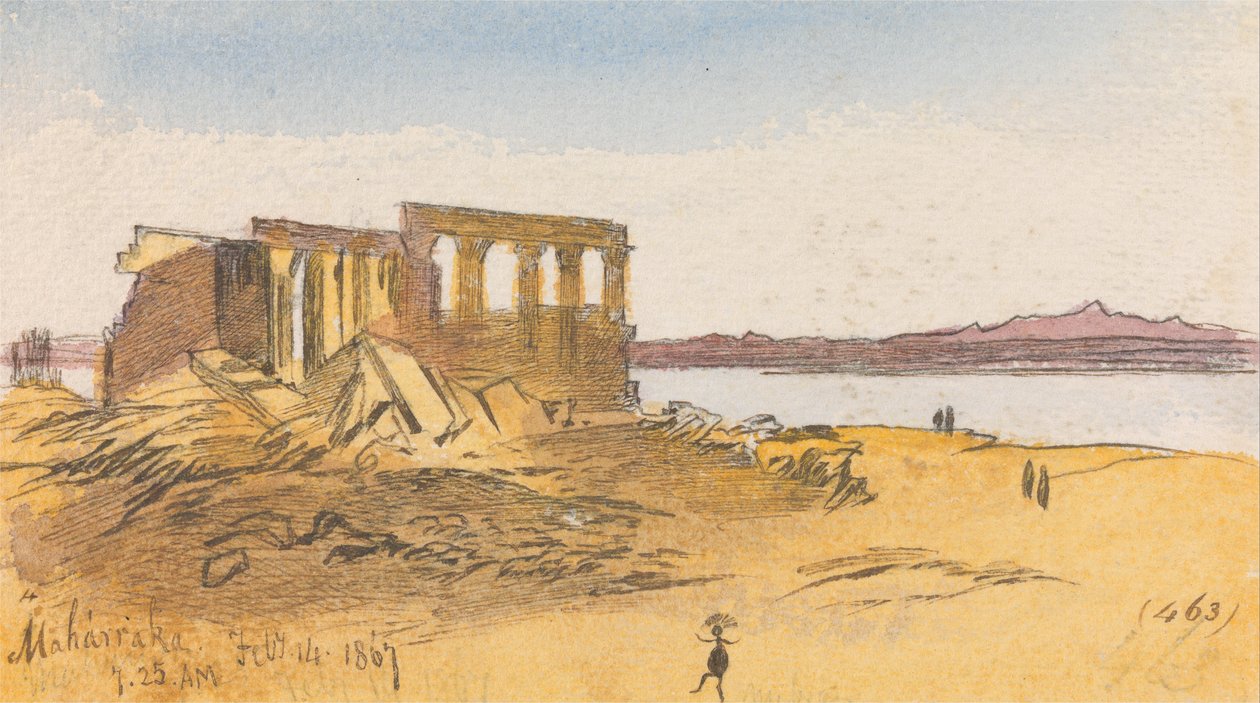 Maharraka, 1867. február 14, 7-25 (463) alkotó: Edward Lear