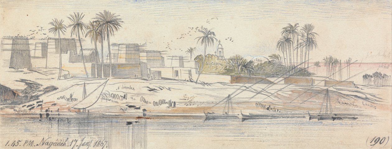 Negadeh, 1867. január 17., 13–45 (190) alkotó: Edward Lear