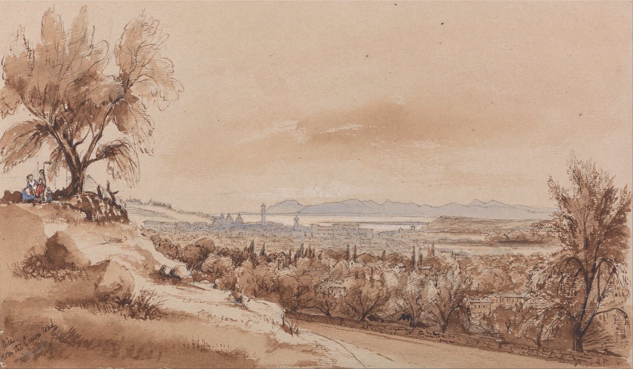 Szép a Genova útról alkotó: Edward Lear