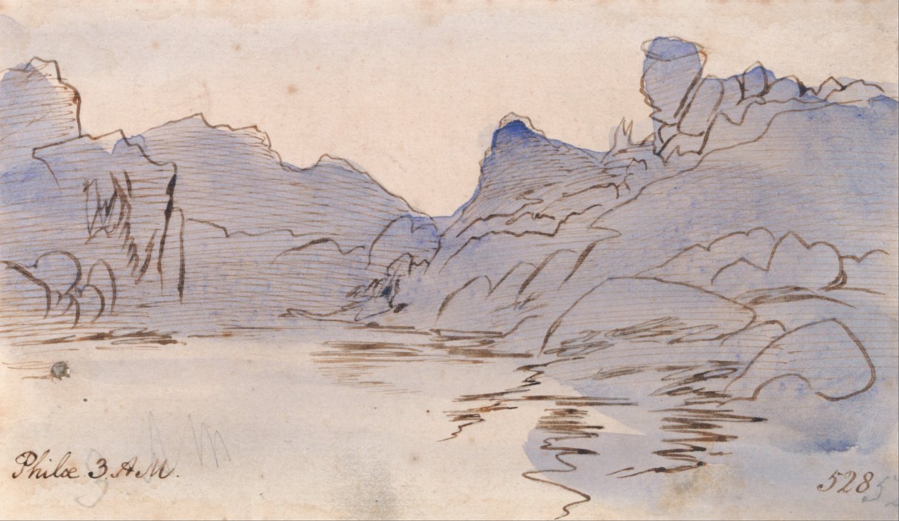 Philae alkotó: Edward Lear