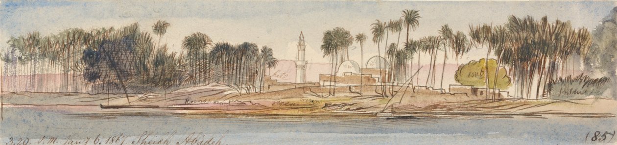 Abadeh sejk, 1867. január 6, 15–20 (85) alkotó: Edward Lear