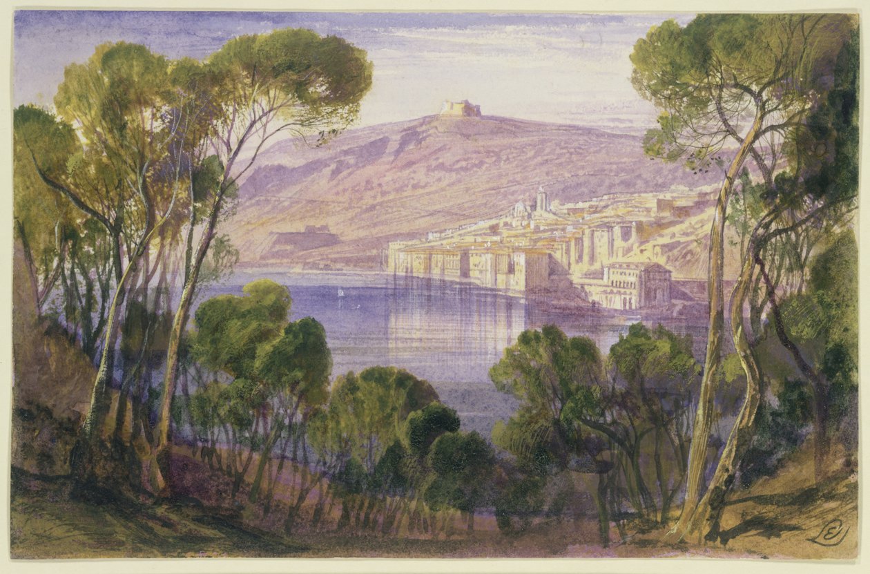 Villefranche alkotó: Edward Lear