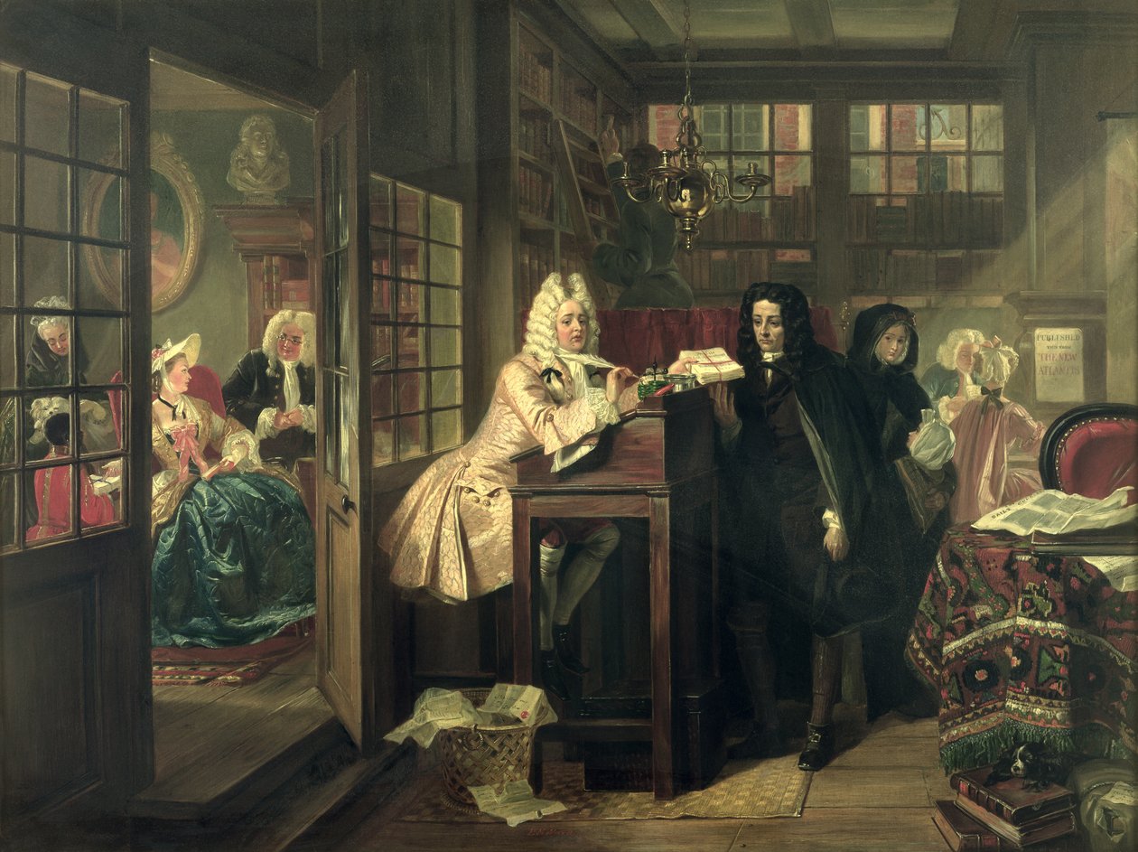 Defoe Robinson Crusoe kéziratát a kiadó elutasította alkotó: Edward Matthew Ward