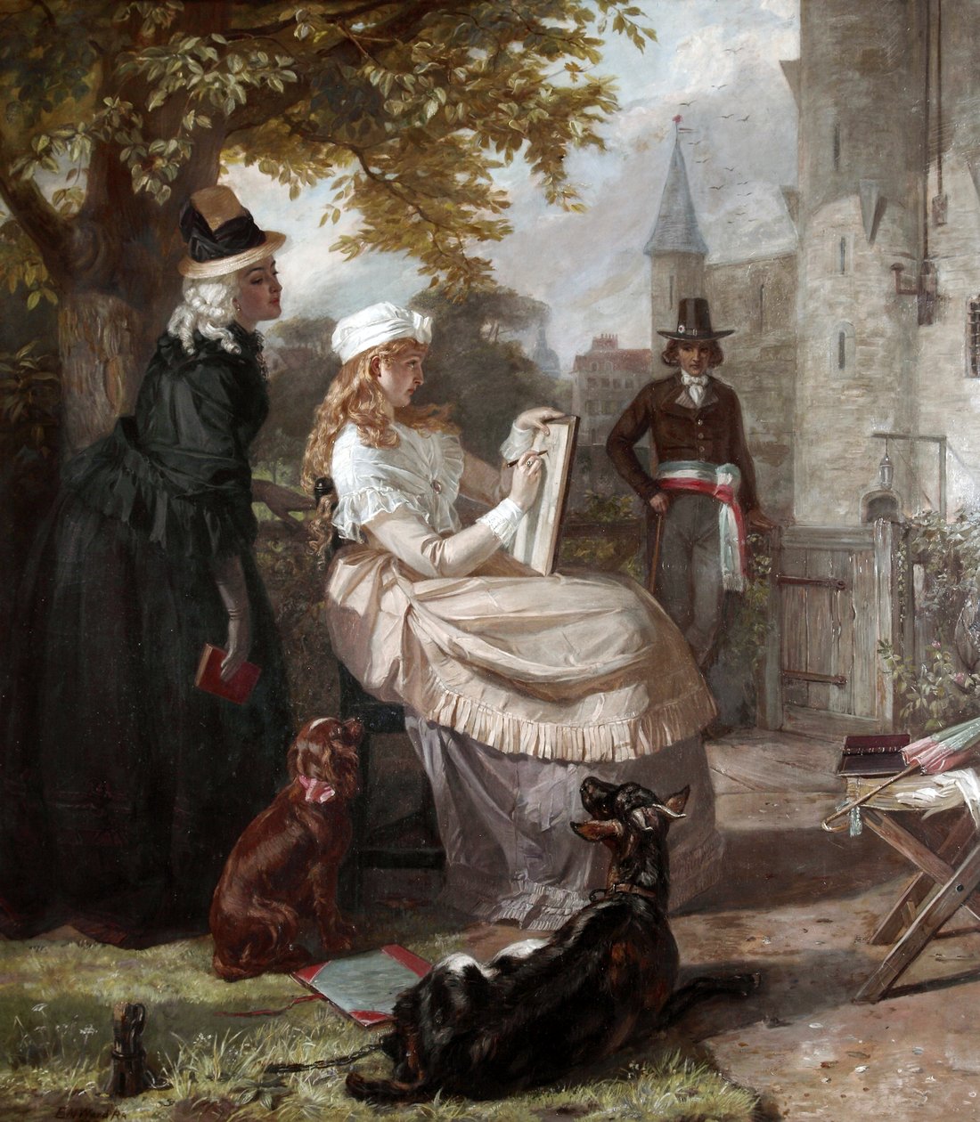 A templom árvája alkotó: Edward Matthew Ward