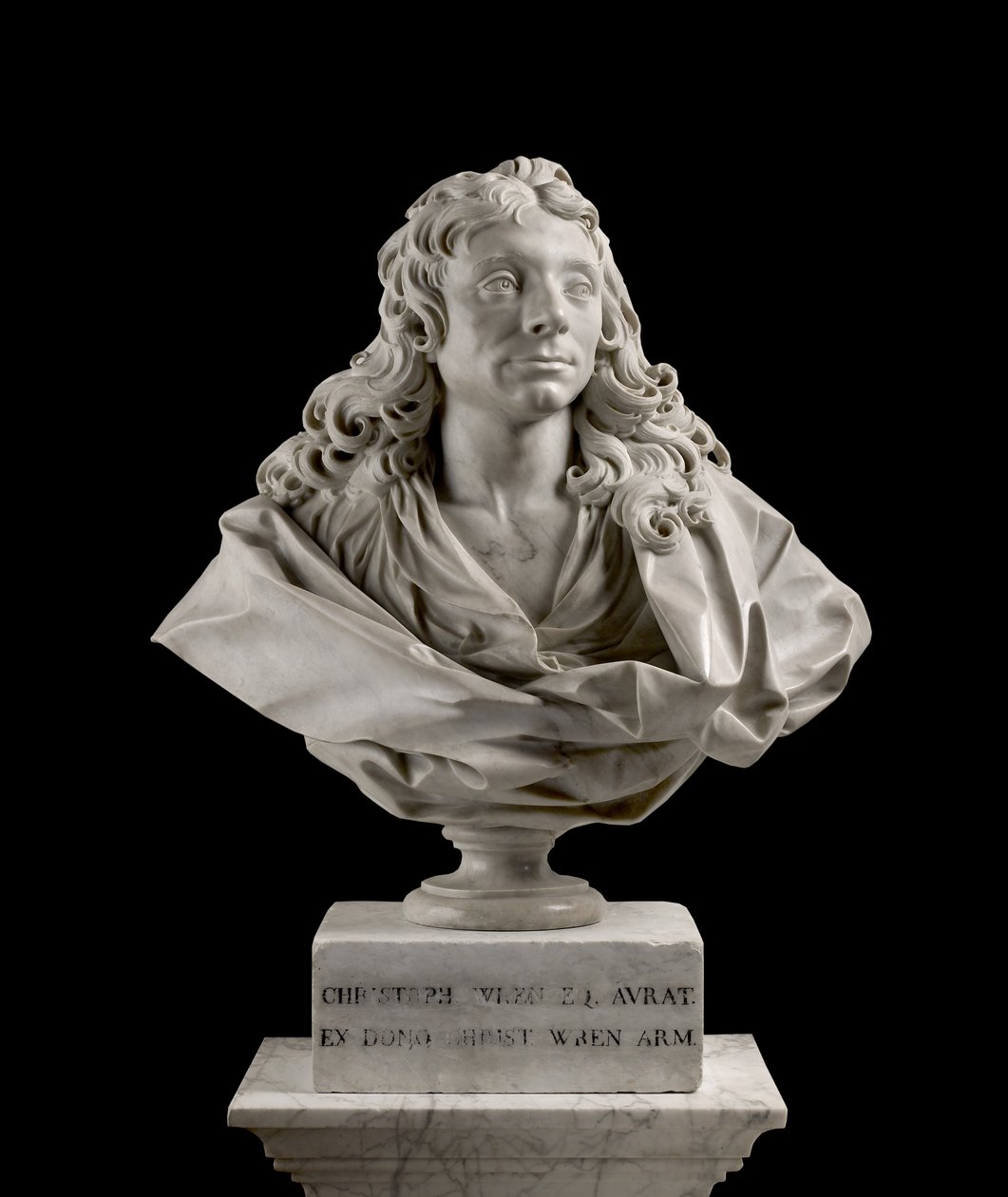 Sir Christopher Wren (1632-1723), 1673 (márvány) alkotó: Edward Pierce