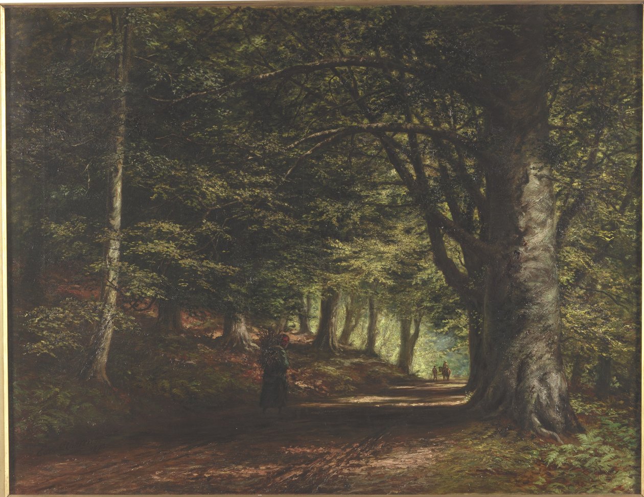 Bükk sugárút, Inverary, 1876 alkotó: Edward Railton Catterns