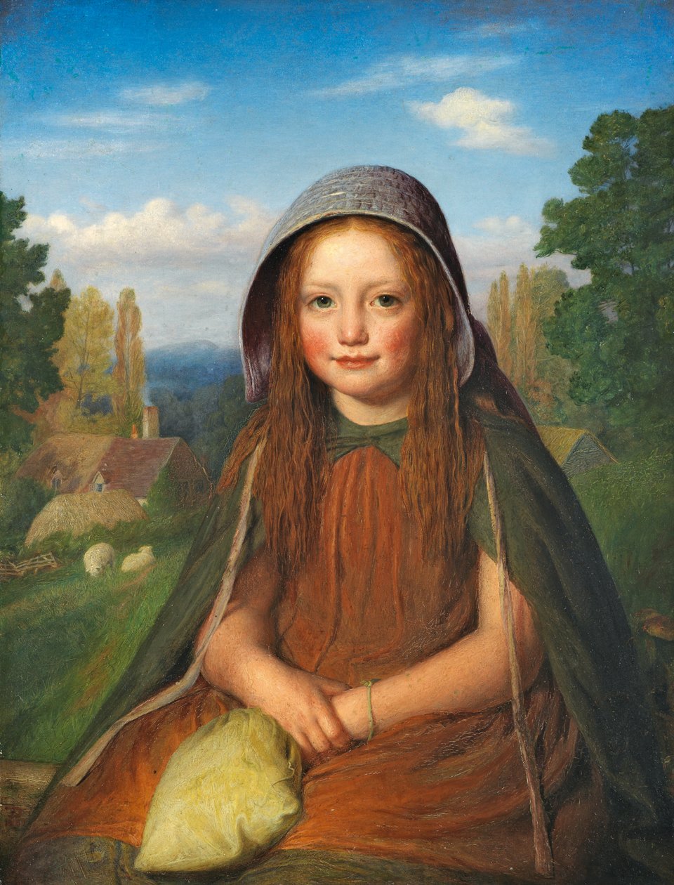 Egy lány, 1861 alkotó: Edward Thompson Davis