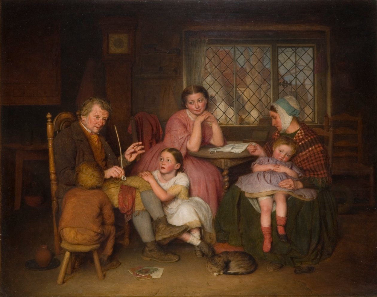 Nagyapa meséje, 1860 alkotó: Edward Thompson Davis