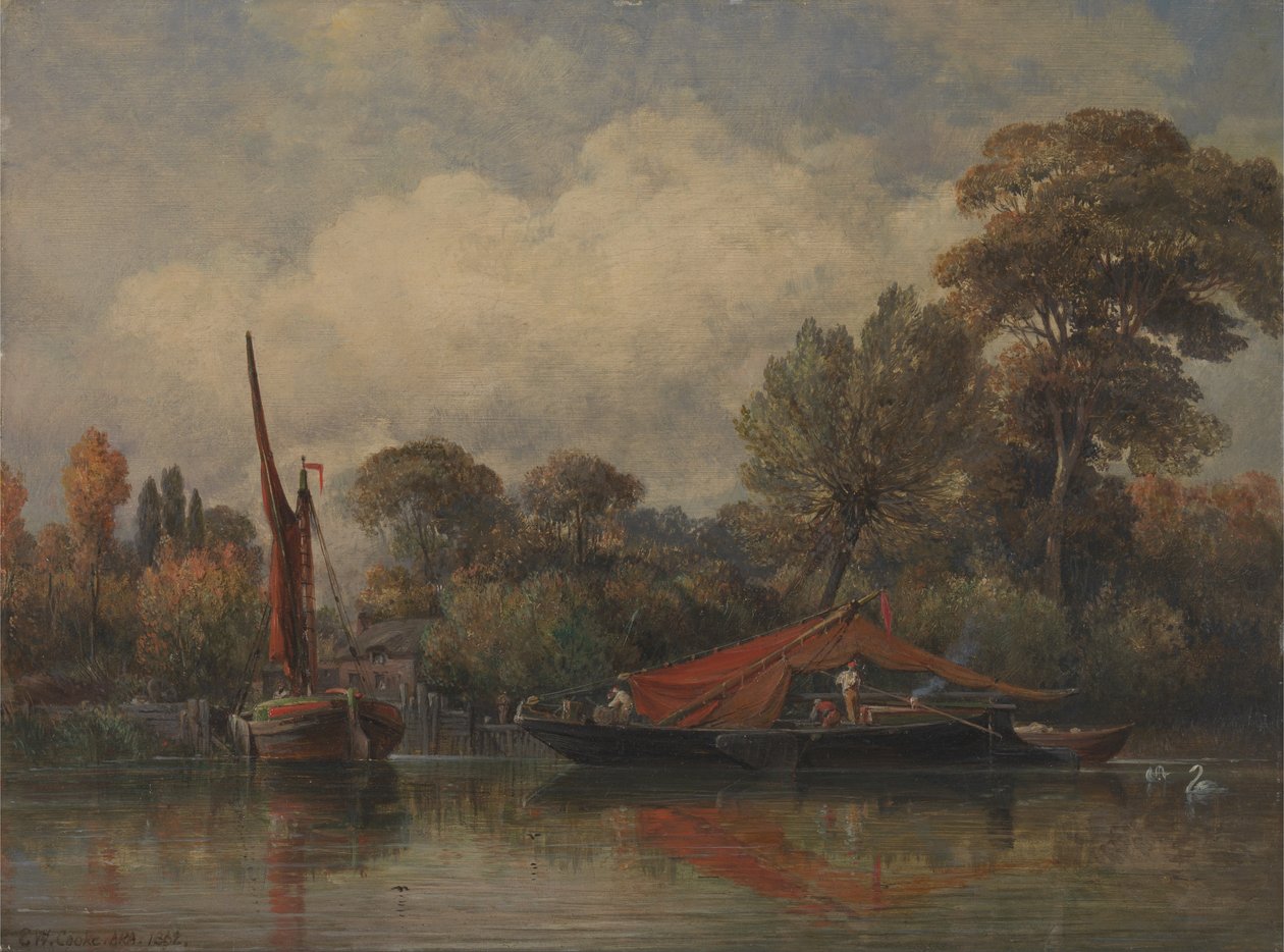 A Barnes -i házammal szemben alkotó: Edward William Cooke