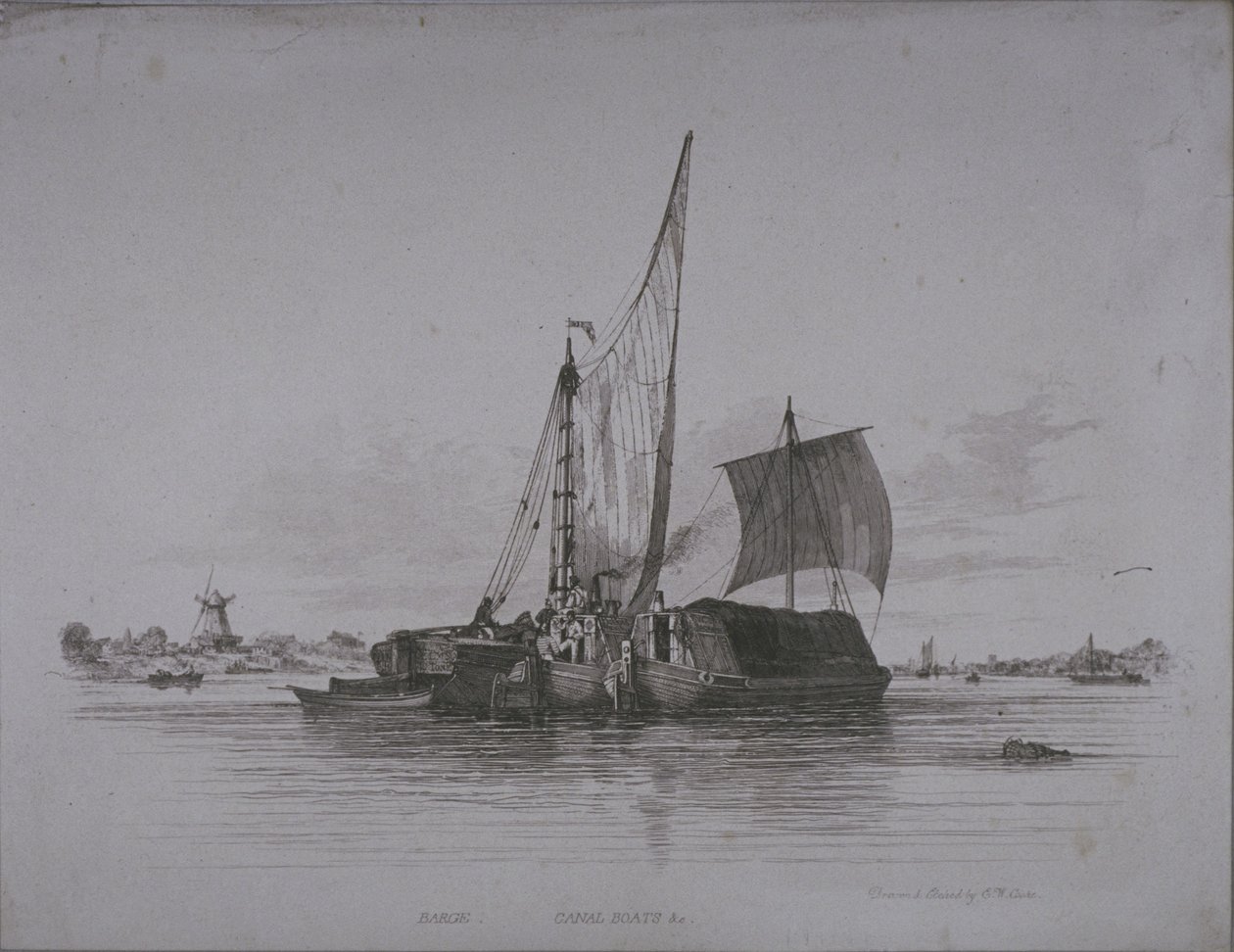 Kilátás a Temzére, 1829 alkotó: Edward William Cooke