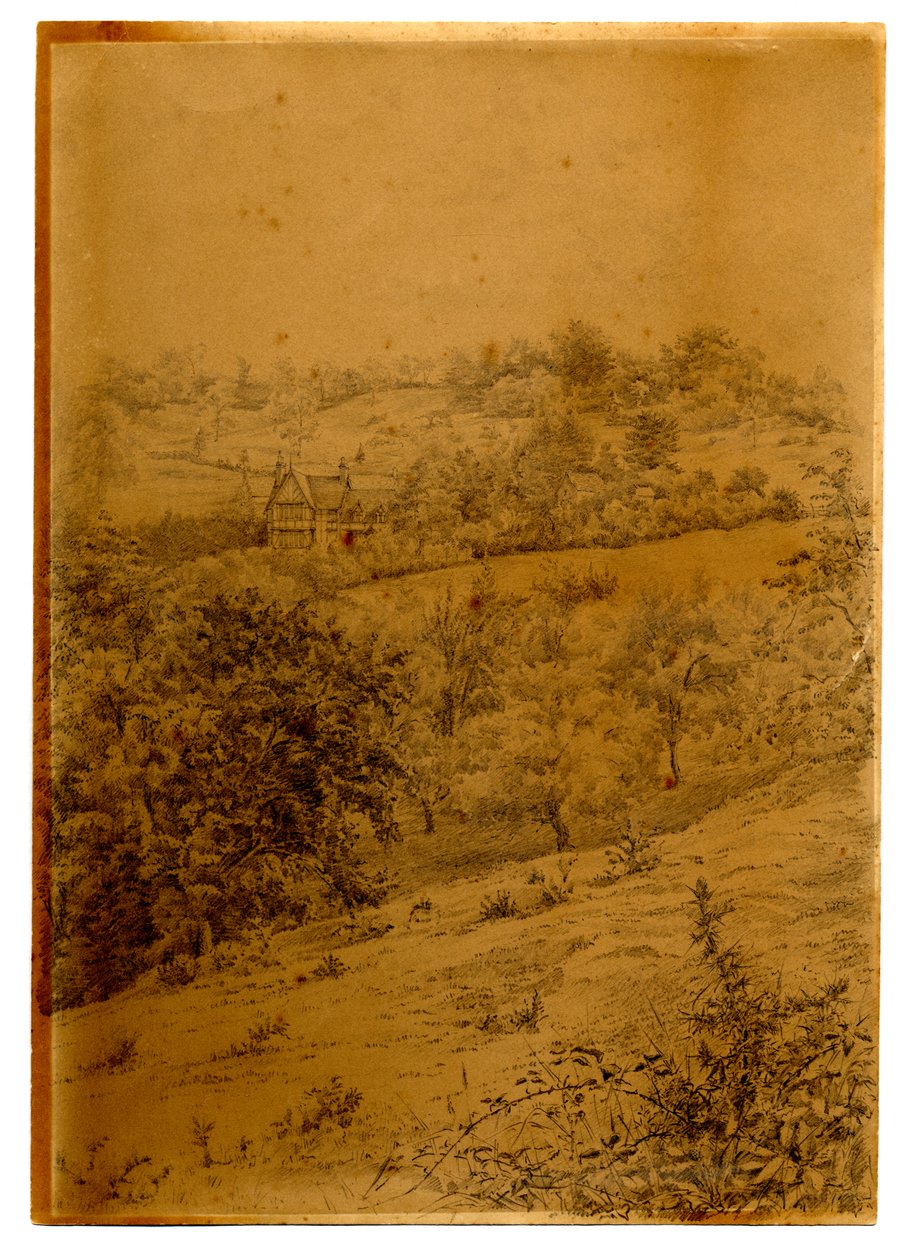 The Crippets, 1895 (toll és tinta mosással papíron) alkotó: Edward Adrian Wilson