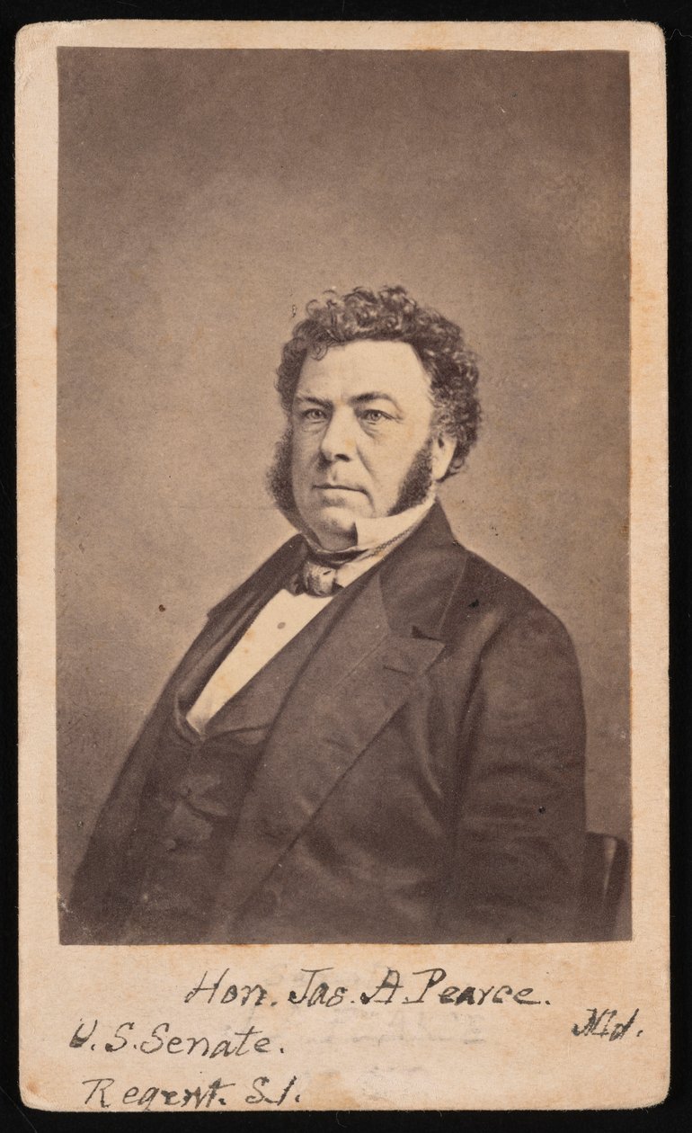 James Alfred Pearce portréja 1805-1862, 1862 előtt. alkotó: Edward Anthony