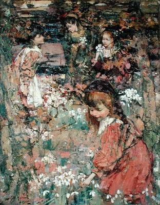 A tavasz ébredése alkotó: Edward Atkinson Hornel