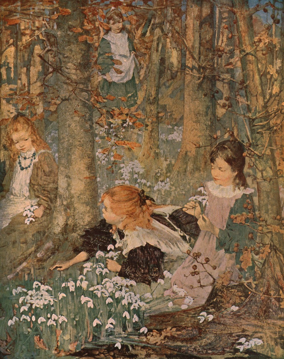 A tavasz eljövetele, 1899, 1930. alkotó: Edward Atkinson Hornel
