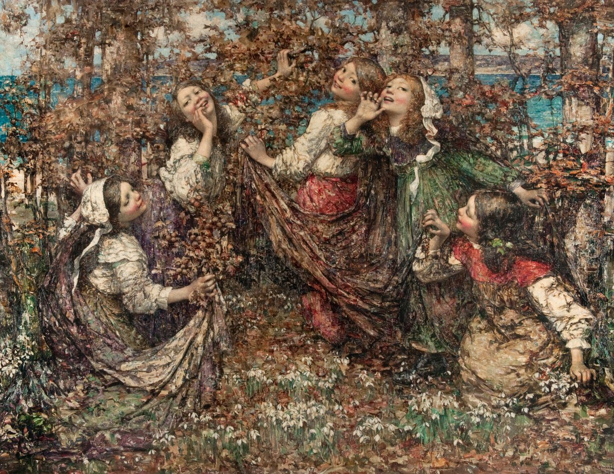 A Föld ébredése alkotó: Edward Atkinson Hornel