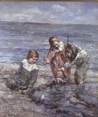 A Rock Pool alkotó: Edward Atkinson Hornel