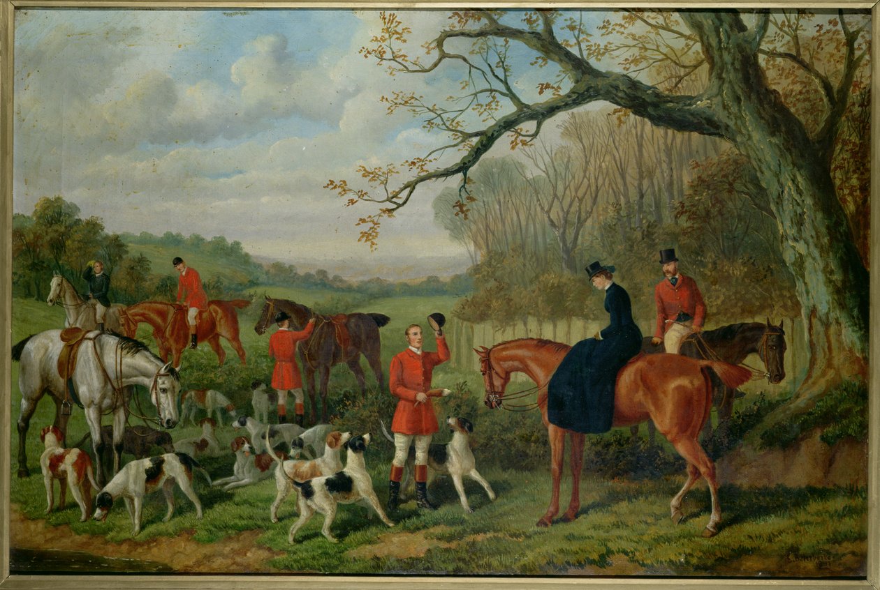 A találkozó, 1881 alkotó: Edward Benjamin Herberte