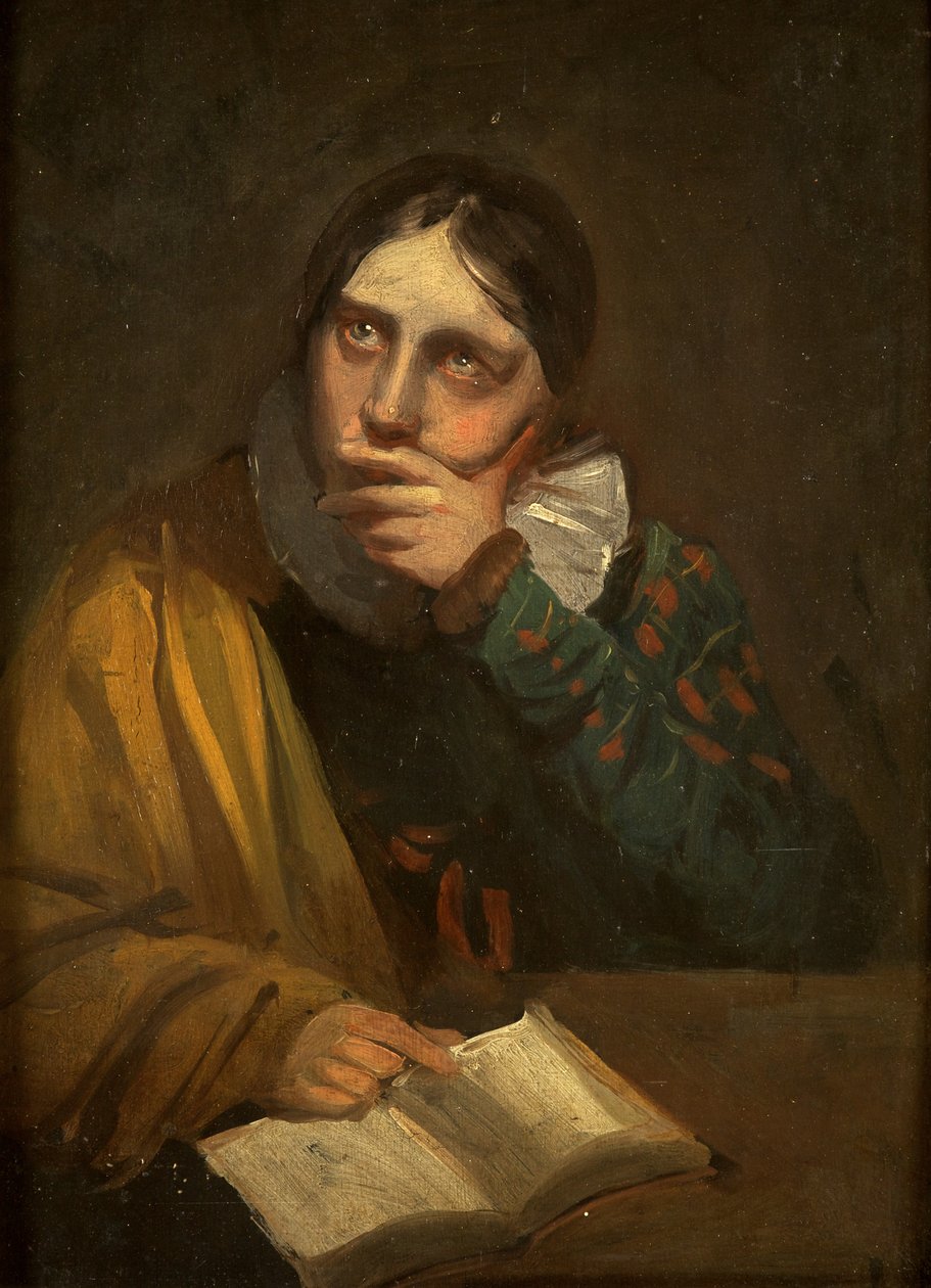 Miss Martha Bird, a művész lánya (olaj a panelen) alkotó: Edward Bird