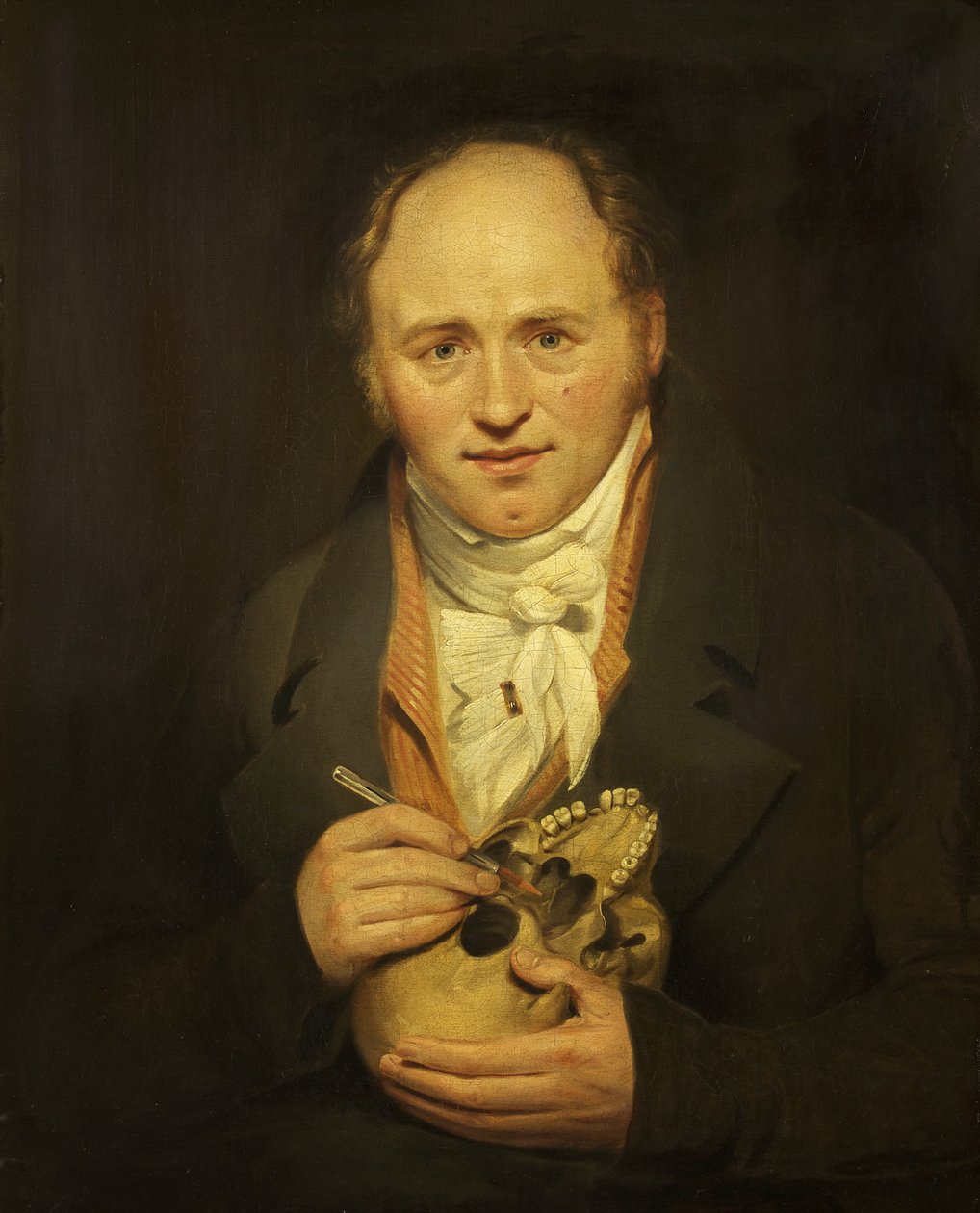 Dr. John King portréja (olaj, vászon) alkotó: Edward Bird