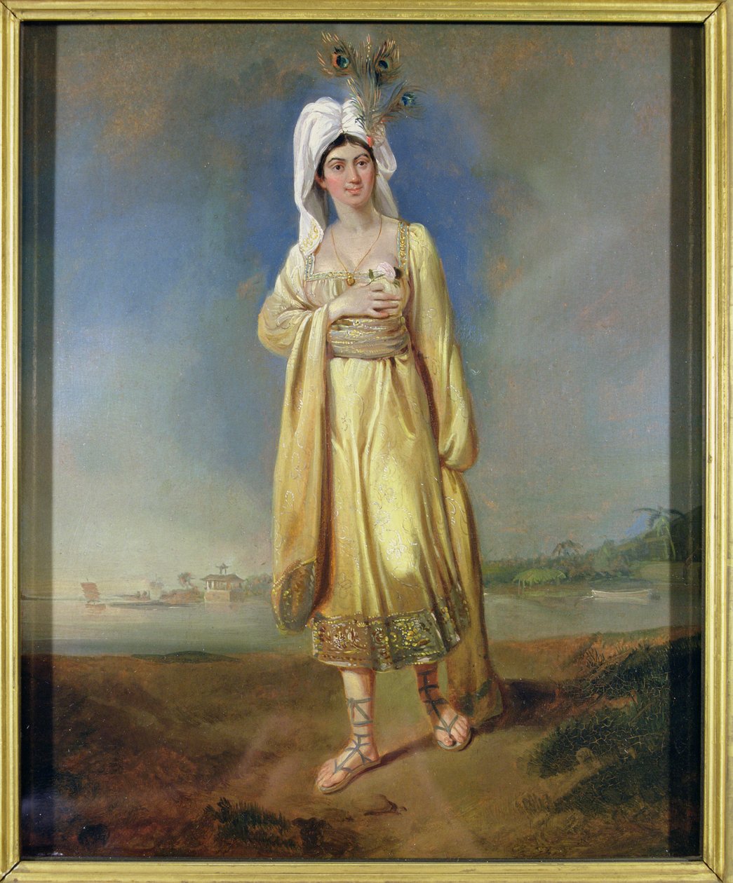 Caraboo jávasu hercegnő (Mary Baker) alkotó: Edward Bird